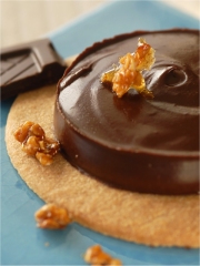 Tarte mendiante au chocolat
Photo : © Marque Repère