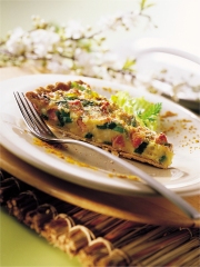 Tarte aux poireaux et Beaufort