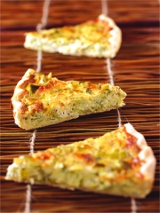 Tarte aux poireaux et au chèvre
Photo : © Passion Céréales 2009 / Marie-Laure Tombini