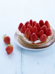 Recette Tartelettes fines aux fraises, mascarpone vanille