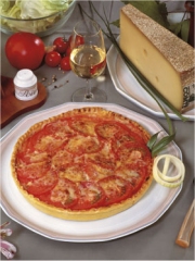Tarte à la tomate et au Comté
Photo : © CIGC