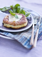 Tatin de Morbier
Photo : © J.C Amiel - G. Poidevin pour le Syndicat du Morbier