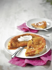 Tatin aux pommes Caramel au Beurre Salé Régilait
Photo : © Régilait