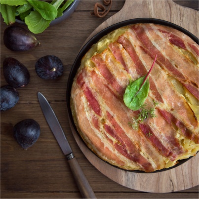 Tatin de Raclette
Photo : © Stéphanie Iguna @Geekandfood