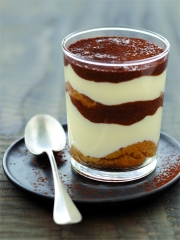 Tiramisu Dolce Vita au NUTELLA®
Photo : © P.L Viel / Styl. : Valéry Drouet