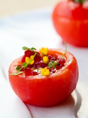 Tomate et Framboises
Photo : © Thai Toutain / Interfel