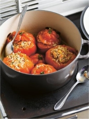 Tomates Coeur de Boeuf farcies au Crabe
Photo : © Luk Thys / Bram Debaenst