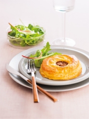 Tourte de canard confit
Photo : © Studio B / UPPIA