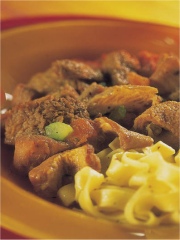 Tripes au rosé de Marsannay
Photo : © Confédération Nationale de la Triperie Française (CNTF)