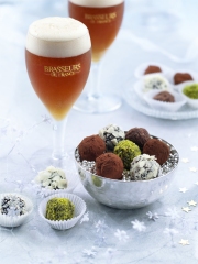 Recette Truffes au chocolat en habit divers