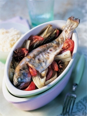 Truite rôtie à l'anis
Photo : © CIPA