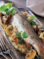 Truites à la Normande
Photo : © CIPA / Philippe Asset