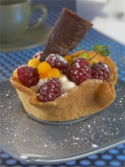 Tulipe à la mousse de Persimon
Photo : © Kaki Persimon