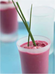 Velouté de betterave glacé
Photo : © Danone