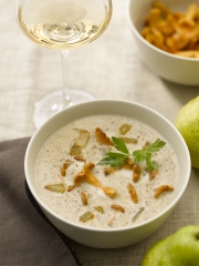 Velouté de girolles à la Poire
Photo : © Philippe Asset / CIVA