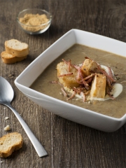 Velouté de lentilles fumé et épicé
Photo : © Marque Repère / Maud Argaibi