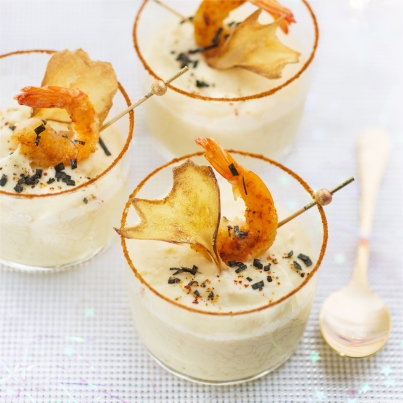 Velouté de panais et crevettes
Photo : © Patricia Kettenhofen
