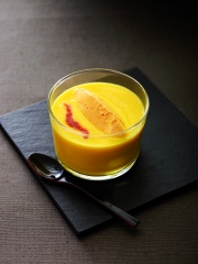 Velouté de patates douces et sa quenelle de Selles-Sur-Cher
Photo : © Bernhard Winkelmann / CIFC