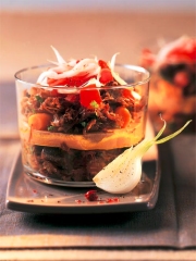 Verrines de queue de b&oelig;uf au foie gras
Photo : © Confédération Nationale de la Triperie Française (CNTF)