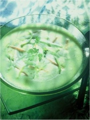 Vichyssoise (encore appelé Potage Bonne Femme)
Photo : © Poireau Primeur Nantais