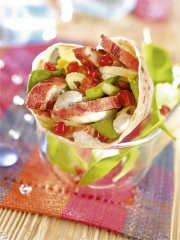 Wraps de Poulet Tandoori