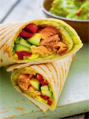 Wraps de Saumon de Norvège Grillé
Photo : © Norge