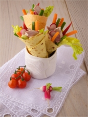 Wraps savoureux de légumes d'été au thon
Photo : © Connétable