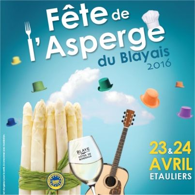 Fête de l'Asperge du Blayais à Etauliers les 23 et 24 avril 2016