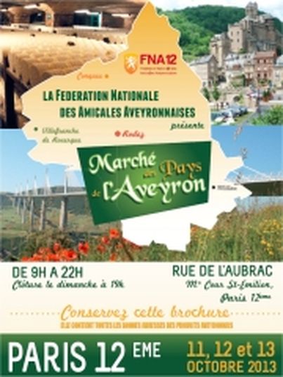 Marché des Pays de l'Aveyron - du 11 au 13 octobre 2013