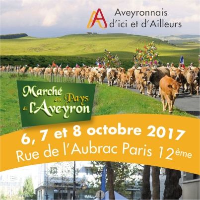 Marché des Pays de l'Aveyron - du 06 au 08 octobre 2017