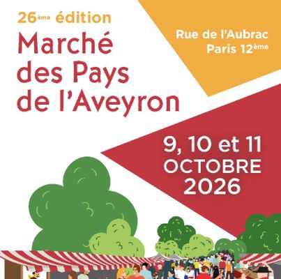 Marché des Pays de l'Aveyron - du 09 au 11 octobre 2026
