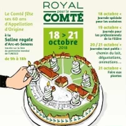 Le Comté fête ses 60 ans d'AOC en 2018 !