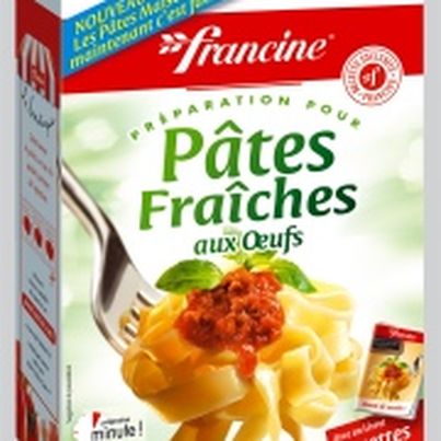Francine se met aux pâtes avec sa nouvelle préparation pour pâtes fraîches maison