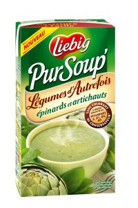 Liebig PurSoup' épinards et artichauts