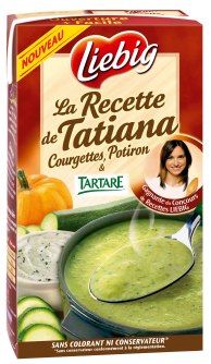 Tatiana et son mouliné gourmand de Courgettes, Potiron & Tartare®