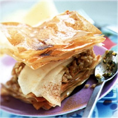 Baklava aux poires à notre façon