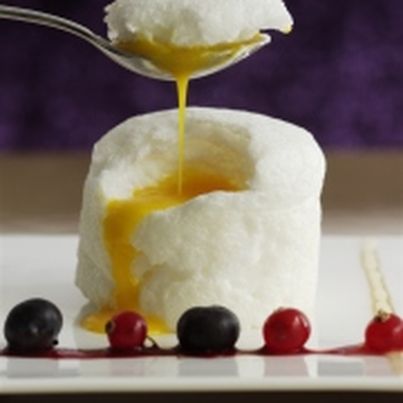 Blancs en neige, cœur de mangue