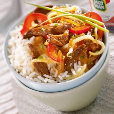 Bœuf sauté au soja
