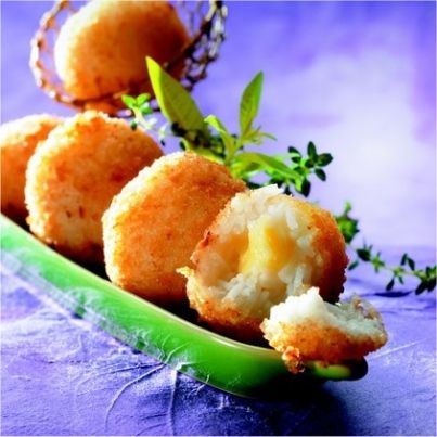 Boulettes de Risotto au Beaufort