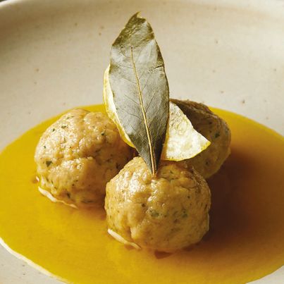 Boulettes de veau au citron, beurre muscade cannelle