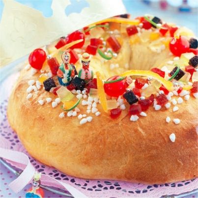 Brioche des rois aux fruits confits
