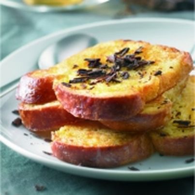 Brioche perdue à la Fleur d'Oranger et Chocolat