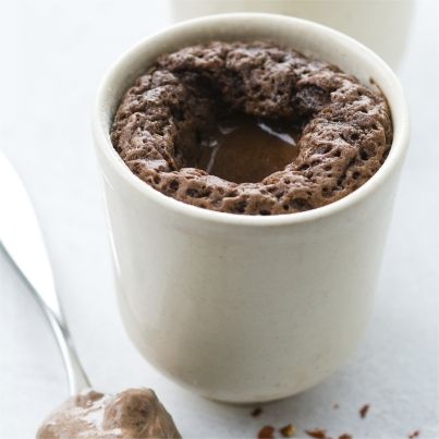 Brownies épicés avec crème fouettée chocolatée