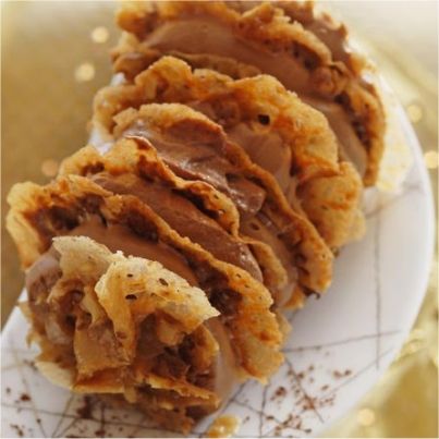 Bûche craquante de Noël