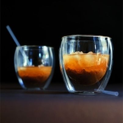 Cocktail café lait d'amande
