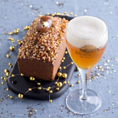 Cake marron glacé