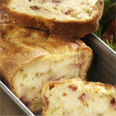 Cake rhubarbe et fraise