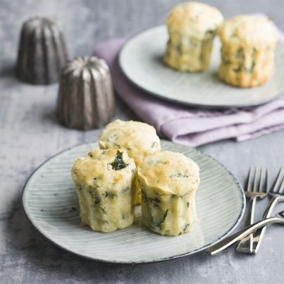 Cannelés à la Féta et Roquette