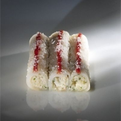 Cannelloni de Céleri et Tourteau à la Coriandre, Concassée de Tomates au Vieux Parmesan