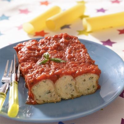 Cannellonis au fromage Kiri® et parmesan